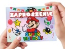 POZVÁNKA SUPER MARIO BROS NA NARODENINY DIEŤAŤA + OBÁLKA ZDARMA
