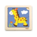 Viga 51319 Puzzle na podložke - Žirafa