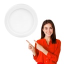 DONA LED svietidlo, okrúhle, prisadené, teplá biela, 12W, stropné LED svietidlo