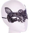 Čipková maska ​​na oči SEXY_CAT EARS_karneval
