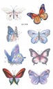 Umývateľné tetovanie pre deti BUTTERFLIES EC774