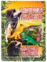 Súprava figúrok dinosaurov DinoWorld Hracia súprava 6 balíčkov