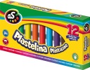 Školská plastelína 12 farieb pre deti, jemná 3+ Ako Astra