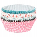Formičky na papier na cupcaky, muffiny, 6 cm, 80 ks