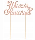 Ružové zlato na tortu na slepačie párty