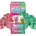 SET FUFFY SAND RUŽOVÁ a ZELENÁ 2x70g