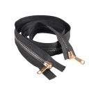 Zips na zips DUAL lux zlatá SÉRIA 90cm TWIN 2841