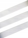Popruh na nosenie kožený opasok 5 cm 50 mm - Biely