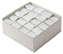 ORGANIZÁTOR NA SPODNÉ PRÁDLO PONOŽKY DO ŠATNÍKOVEJ ZÁSUVKY 20 priehradiek 32x32x12