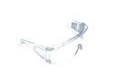 OKULIARE, UV OCHRANNÉ OKULIARE, BIELE DRS OK-09.0034