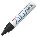 Olejový popisovač UNI PX-30, čierny, skosený
