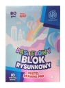 farebný kresliaci blok A3 80g Astra PASTEL 4860