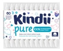 Cleanic Kindii Pure Cotton tyčinky 60 ks