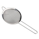 Cedník, hrubé oceľové kuchynské sitko, 12 cm
