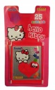 SADA NÁLEPKOV HELLO KITTY BLISTER SET 5 BALENÍ 25 KS.
