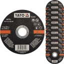 KOVOVÉ REZNÉ KOTÚČE 125x3,2x22,2mm YATO 10 KS