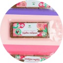 Rohlíky kocka, čokoláda bez cukru, poleva na rožky, 50g, sladký snack