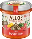 RASTLINNÁ PASTA S TROCH DRUHMI PAPRÍK, BEZLEPKOVÁ BIO 135 g - ALLOS