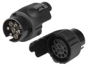 REDUKČNÝ ADAPTÉR ZÁSUVKY AUTOMATICKÉHO PRÍVESU 7 PIN / 13 PIN 12V