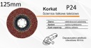 Lamelový kotúčový brúsny kotúč 125mm P24