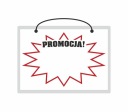 Laminovaný nápis PROMOTION s hviezdou - A5
