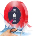 Obojstranná NANO montážna páska, opakovane použiteľná, vodeodolná, silná, 5M
