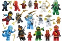 Odnímateľné tetovania pre deti LEGO NINJAGO CG395