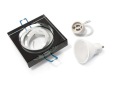 HALOGÉNOVÉ SKLENENÉ SVIETIDLÁ + LED 4W + GU10 SET