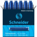 Náplne do pera Schneider Blue 6 ks