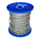 Oceľové lano PVC opláštené 2/3mm 1m