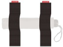 Samo-suchý zips - Držiak na suchý zips do kufra - 20 cm