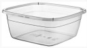 ŠTVORANNÁ MISKA 3,8L 24X24 TRANSPARENT BPA TRANSPARENT