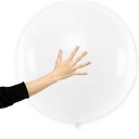 OBRI balón obrovská GUĽA 80 cm obria BIELE metrová svadba DEKORÁCIA SVADOBNÁ