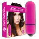 MINI BULLET MASAGER VIBRATOR RUŽOVÝ BULLET DARČEK EROTICKÝ GADGET