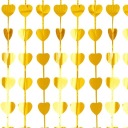 ZLATÉ SRDCE ZÁCLONA NA VALENTÍNA 1X2M