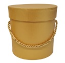 Kvetinový box, box na kvety, priemer 12 cm, žltý