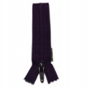 YKK plastový zips 20cm na nohavice PURPLE 915