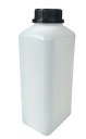 Fľaša 1l UN závit DIN45 HDPE chemikálie vodná bublina