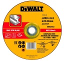 DEWALT Brúsny kotúč na kov 230 x 6,3 mm