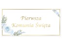Veľký plagát na prijímanie 70x33cm Prvé sväté prijímanie