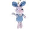 Prívesok plyšový maskot KRÁLIK ZAJÍČIK KEYRING plyšová hračka