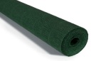 Školský KREPOVÝ DEKORAČNÝ PAPIER 180g/m2 tmavozelený 50x250cm Rossi