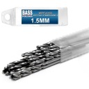 BASOVÝ VŔTAČ DO OCELE SUPER HSS 1,5mm 1 ks