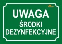č. 20 POZOR Dezinfekčná TABUĽKA