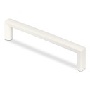 ÚCHYTKA NA NÁBYTOK, BIELA ​​ÚCHYTKA KUCHYNSKEJ SKRINÍKY, ROVNÁ, UNIVERZÁLNA, 96MM