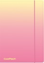 COOLPACK GRADIENT FILE PRE GUMA A4 PEACH