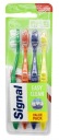 Zubná kefka Signal Easy Clean Medium, stredne mäkká, 4 ks.