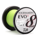 Daiwa Tournament 8 Braid EVO+ 0,12 mm Chartreuse