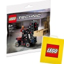 LEGO Technics VYSOKOZDVIŽNÝ VOZÍK S PALETOU 30655 + LEGO DARČEKOVÁ TAŠKA