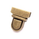Zapínanie na tašku 32 mm x 29 mm mosadz
